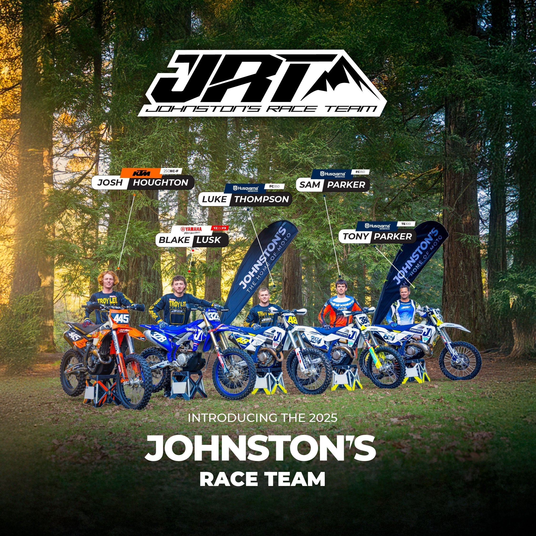 Introducing the Johnston's Race Team - JRT