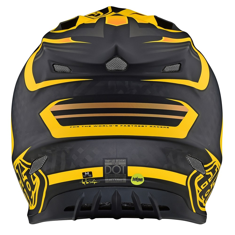SE4 ECE CARBON FLASH BLACK / YELLOW