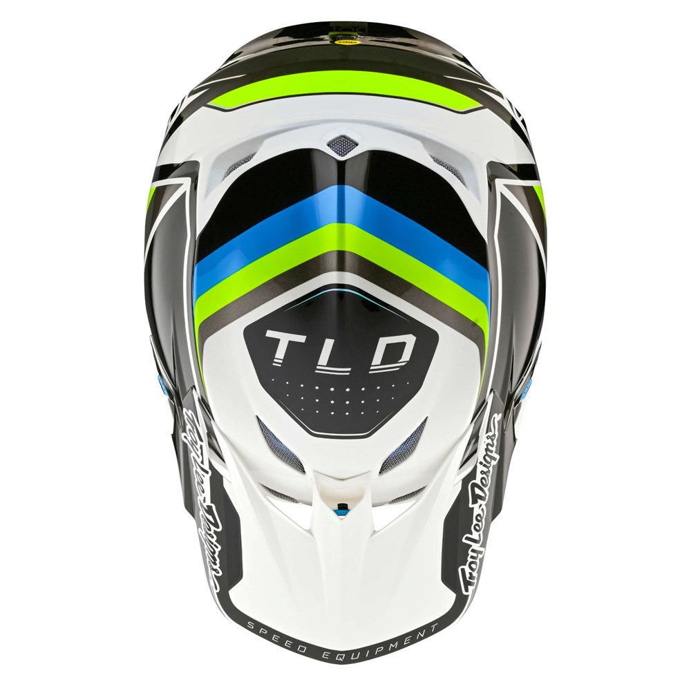 SE5 ECE COMPOSITE HELMET REVERB WHITE / BLUE