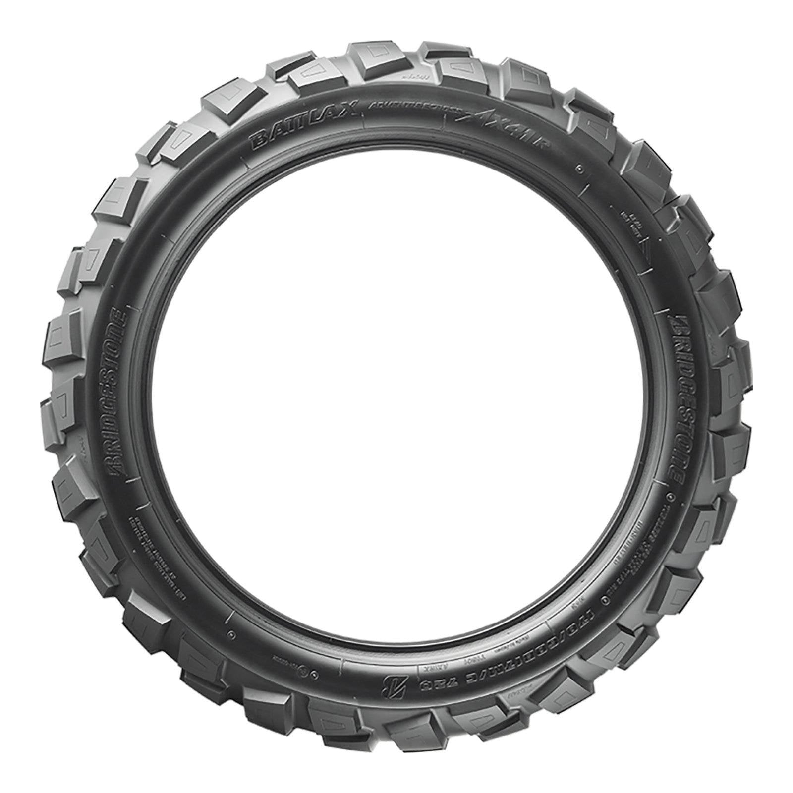 Bridgestone AX41 120/90-18 Rear Tubeless Adventure Tyre (65P)