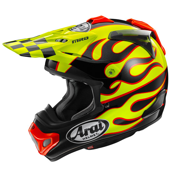 Arai MX-V EVO - Flame Yellow