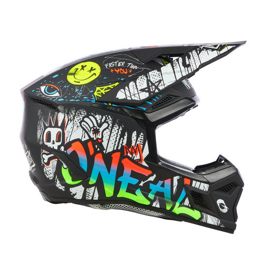 O'Neal 2026 Youth 3SRS RANCID Helmet - Multi