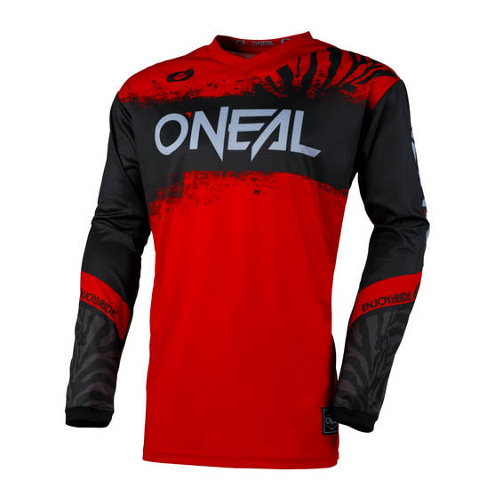 O'Neal ELEMENT Shocker Jersey - Black/Red
