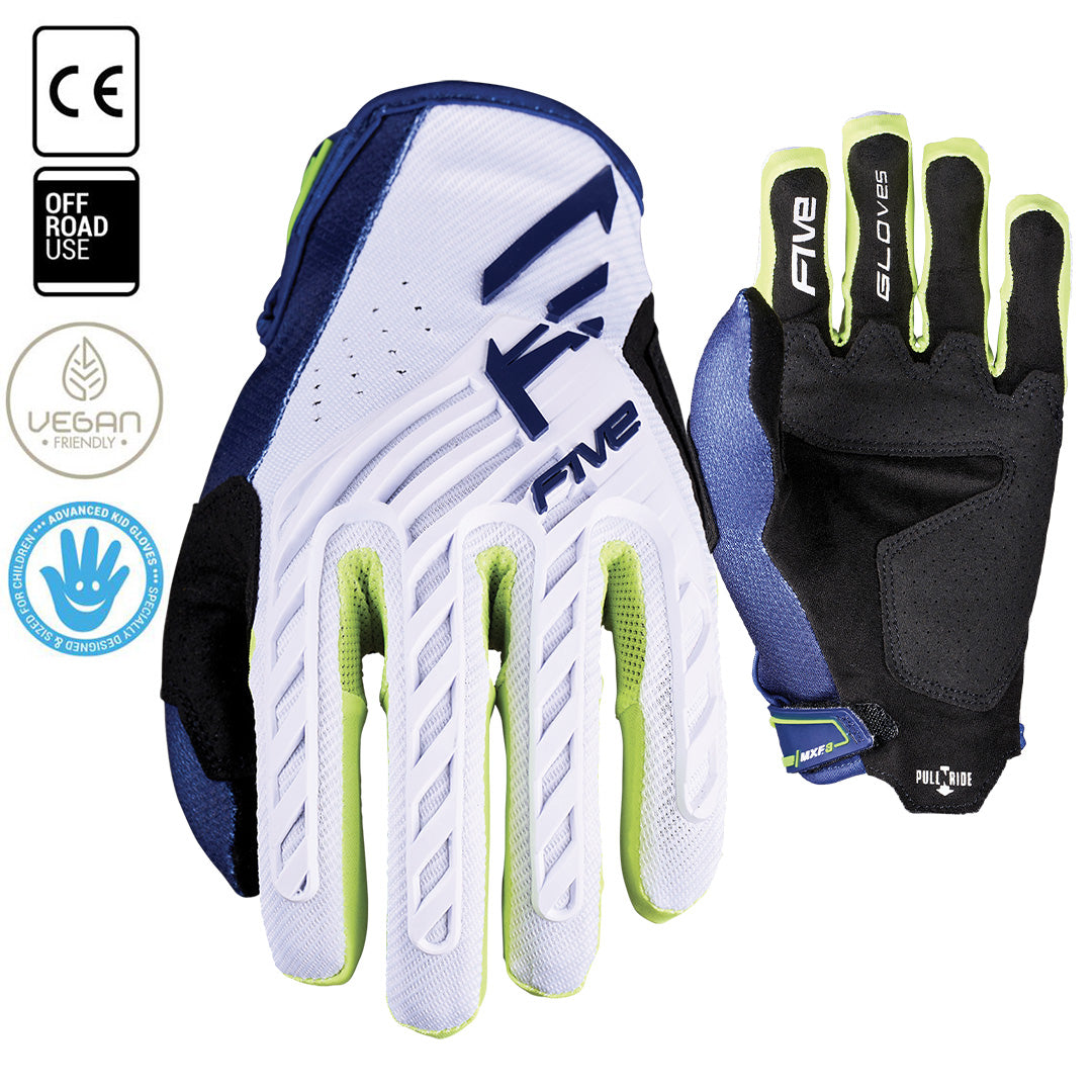 MXF3 EVO KIDS Navy White Fluro