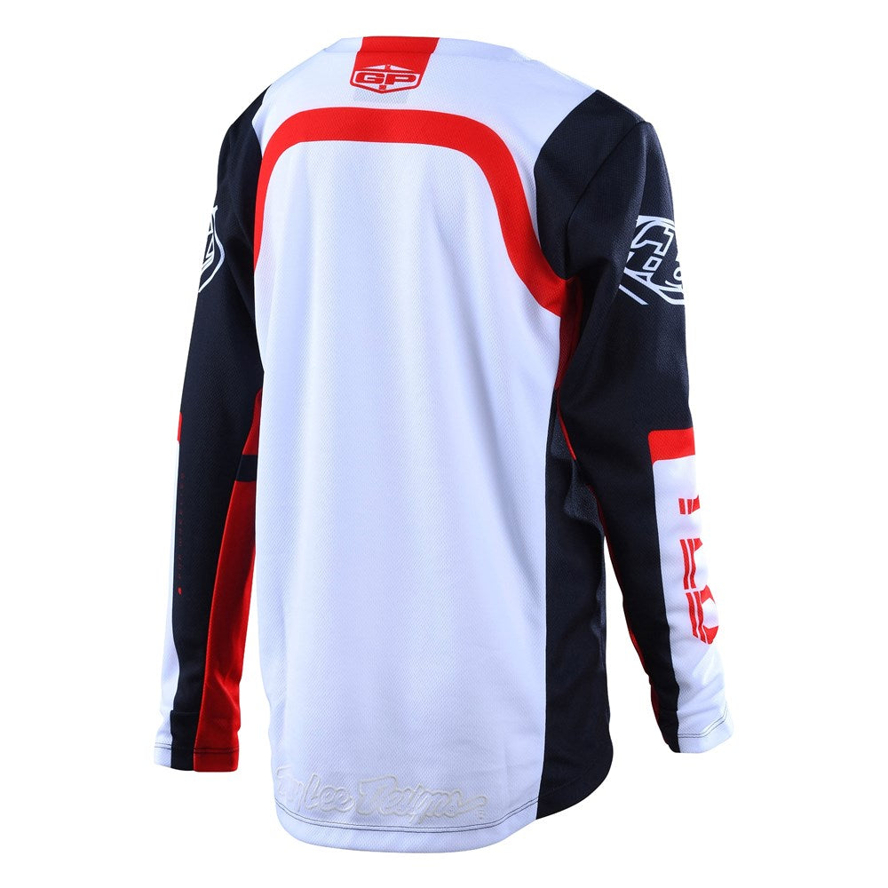 GP JERSEY FRACTURA NAVY / RED | YOUTH