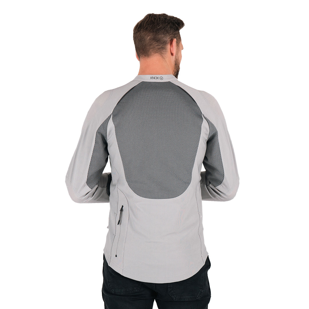 KNOX Tor DUO - Mens Armoured Shirt - Grey