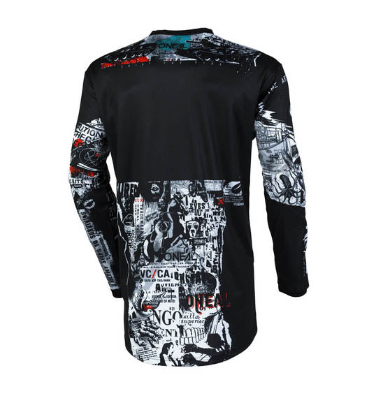 O'Neal ELEMENT Attack Jersey - Black/White