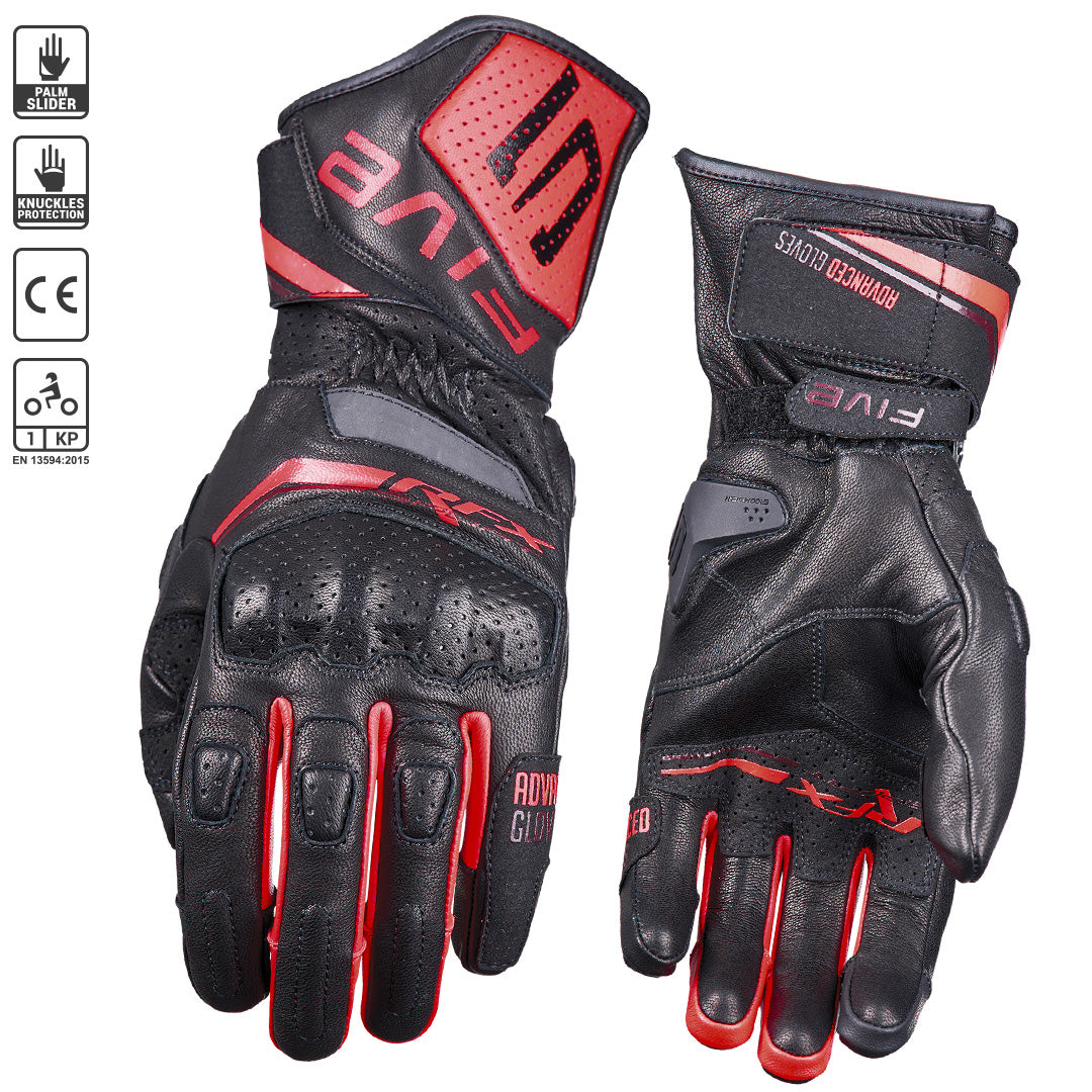 RFX SPORT EVO BLACK FLURO RED