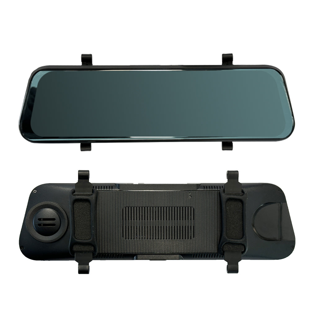 MONGOOSE 9.6" CLIP ON MIRROR - FULL HD - CLIP ON MIRROR MONITOR AND CAMERA KIT