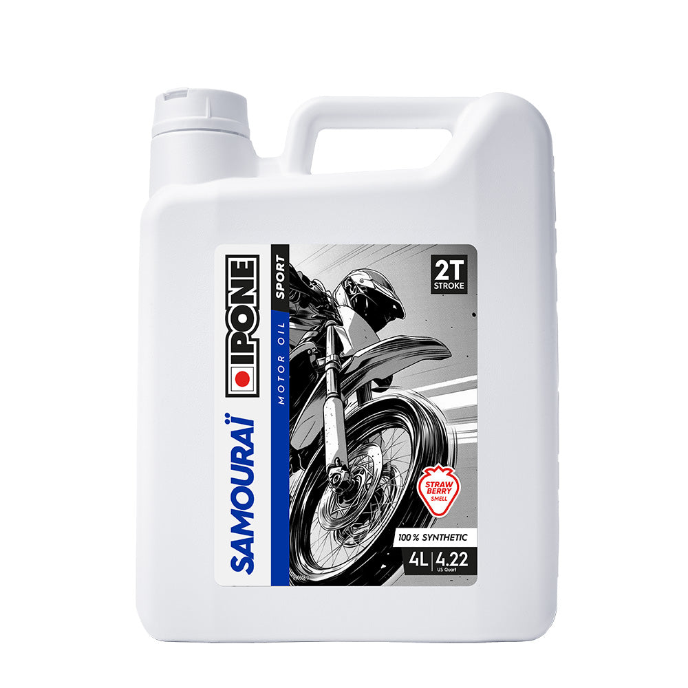 IPONE SAMOURAI 100% Synthetic 2T Oil 4L - Scented