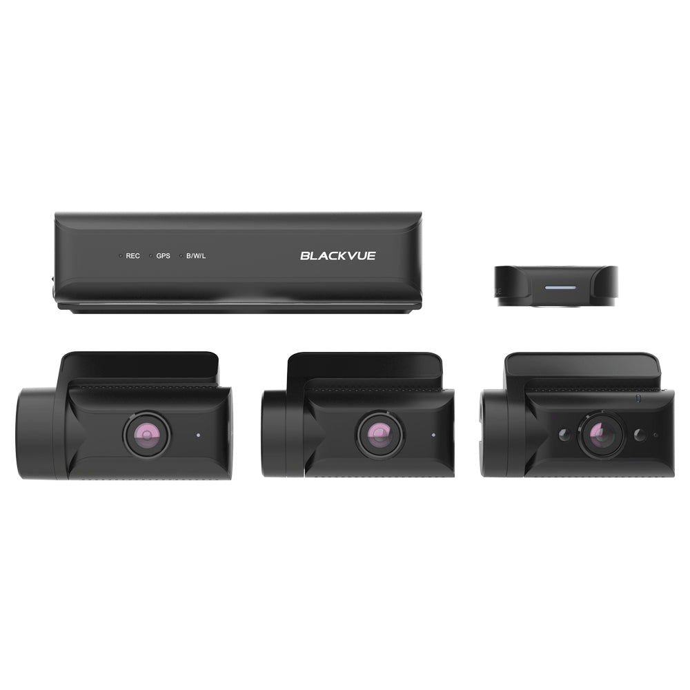 BLACKVUE DR770X BOX PRO 3-CH CAMERA SYSTEM - CENTRAL RECORD BOX + FRONT, IR 1080 HD DASHCAM 64 GB