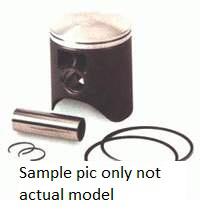PISTON KIT VERTEX 67.45MM OVERSIZE KAWASAKI KX250 05-08 TWIN RING