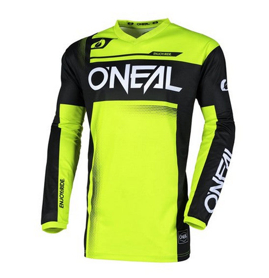 O'Neal ELEMENT Racewear Jersey - Black/Neon Yellow