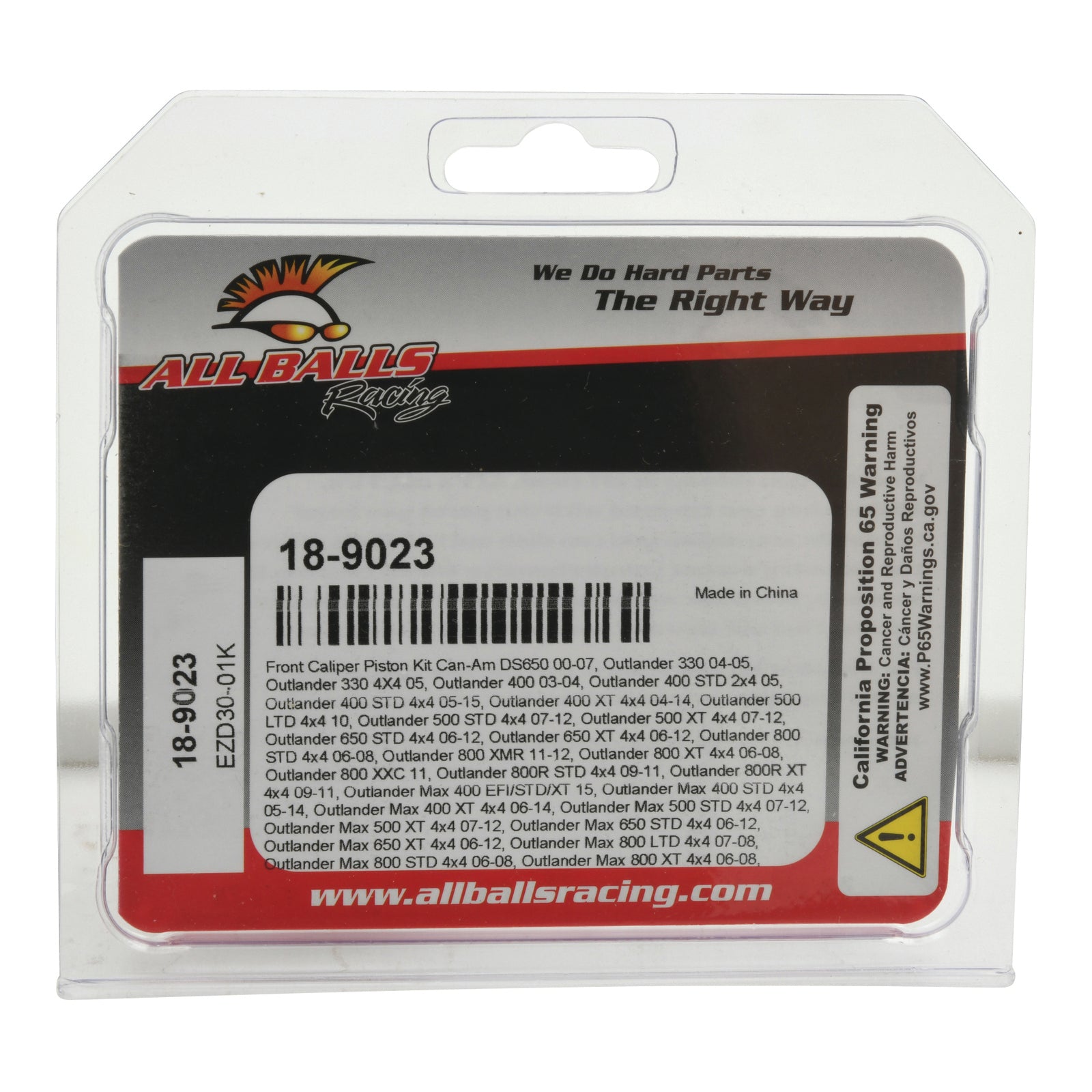 Rear Caliper Piston Kit 18-9023