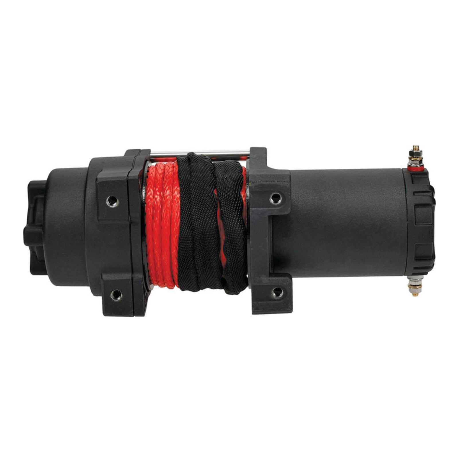 ALL BALLS 4 BOLT WINCH 3500LB with 39FT SYNTHETIC ROPE