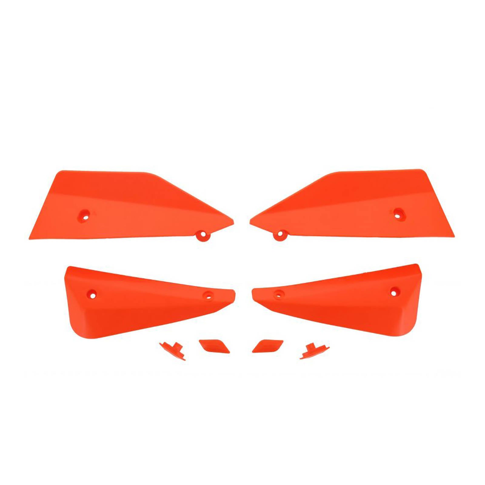 Barkbusters Handguard Sabre Deflector & Plug Set - Orange
