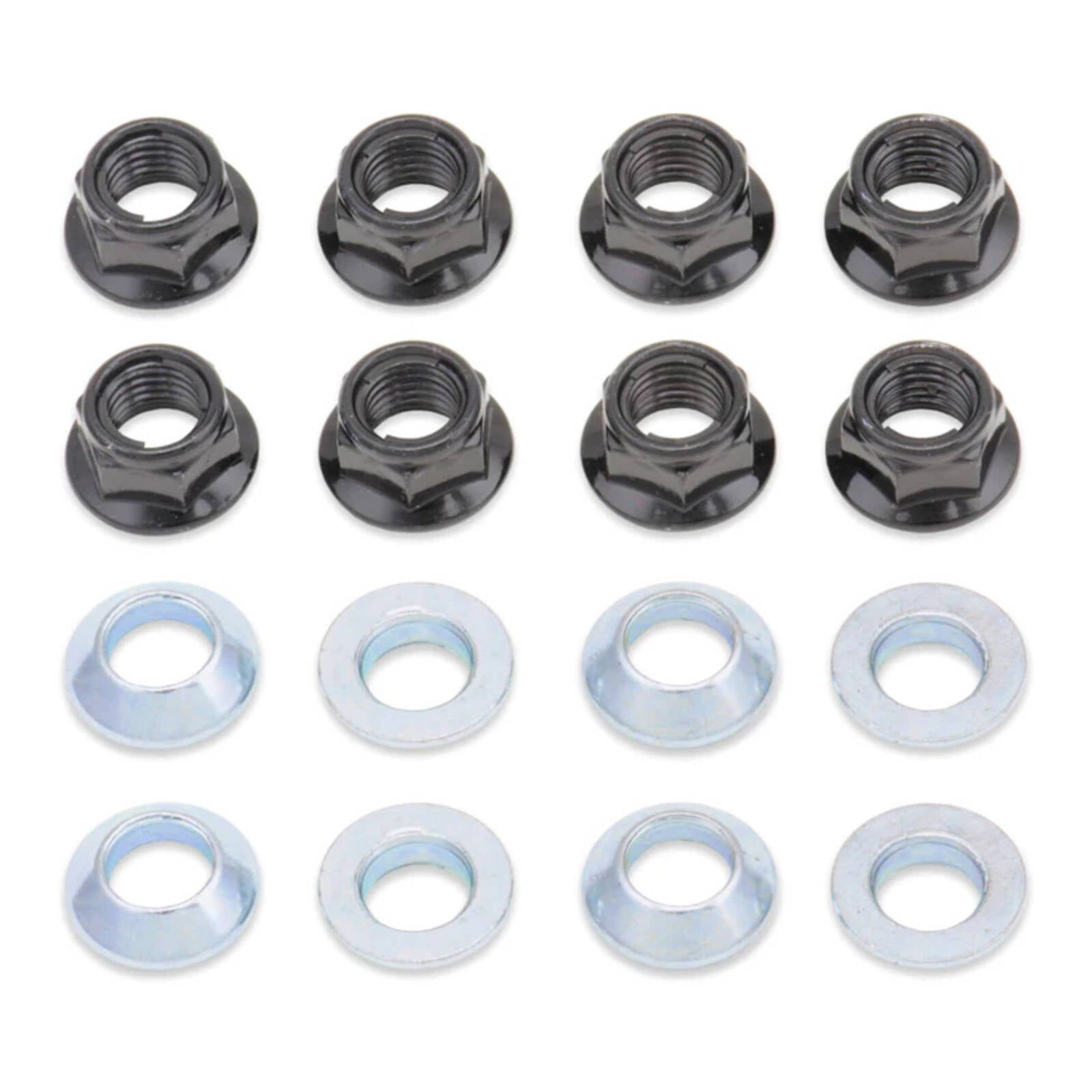 LUG LOCKS BLACK (Pkt of 8) 8mm