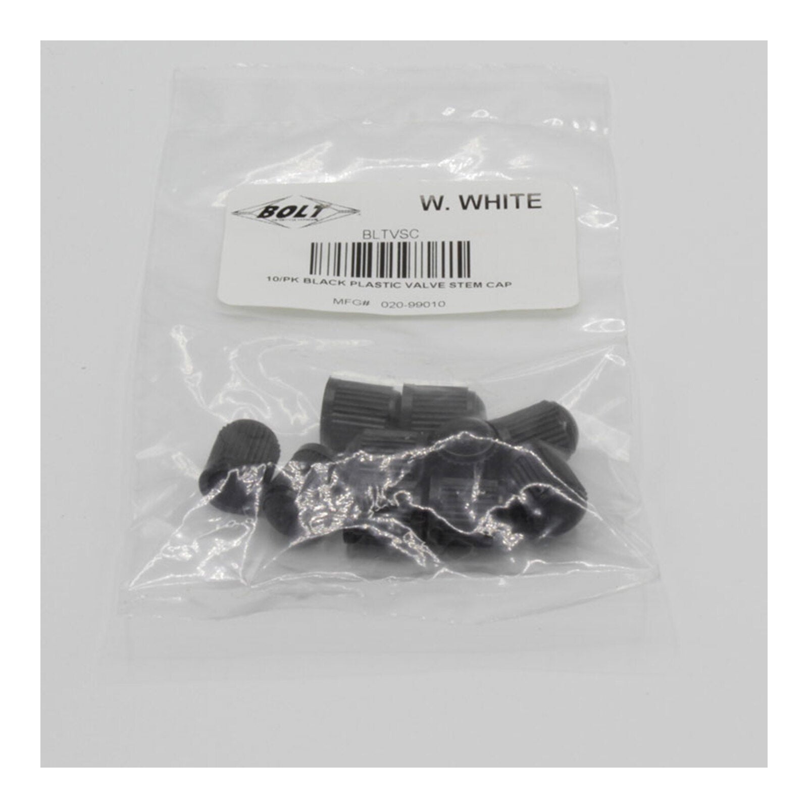 BOLT TYRE VALVE STEM CAPS 10 PACK (020-99010)