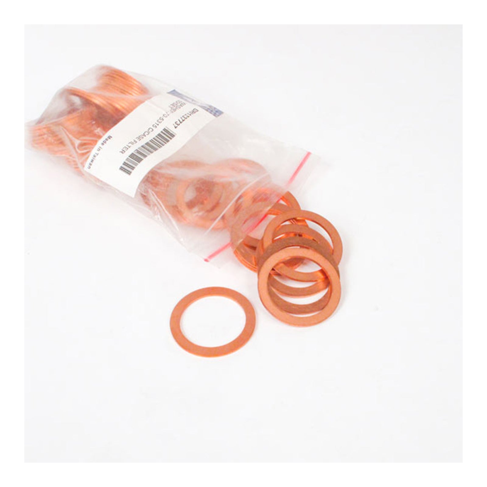 COPPER WASHER CRANK CASE FILTER - Pkt=50