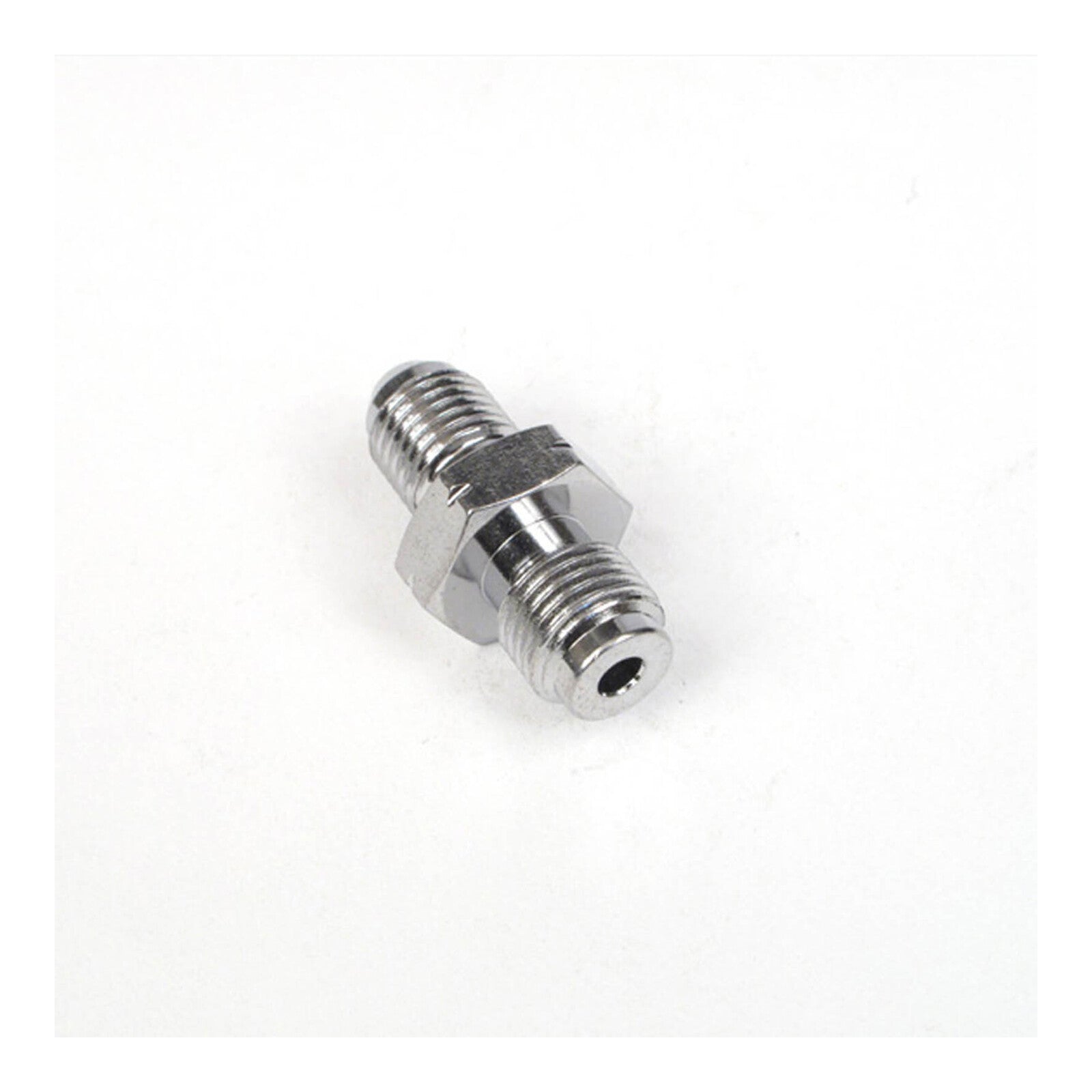 Whites Brake - Male Adaptor 3/8-24TPI-10mmx1.0 Chrome Steel