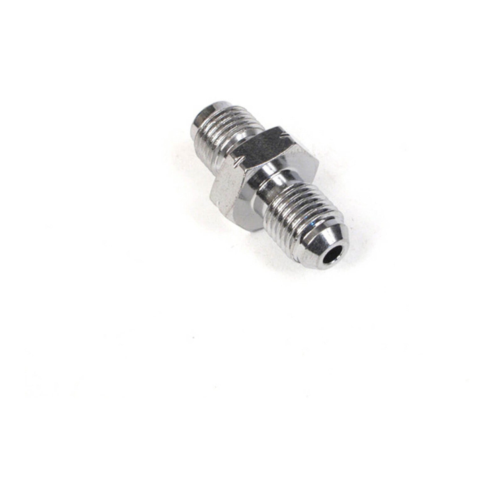 Whites Brake - Male Adaptor 3/8-24TPI-10mmx1.0 Chrome Steel