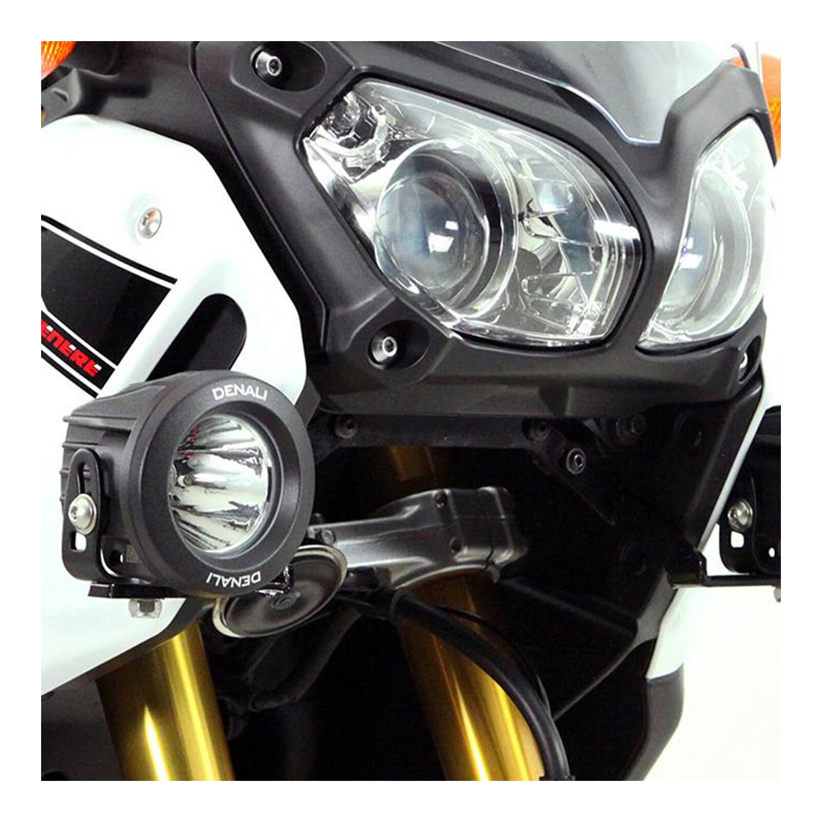 Denali Aux Light Mount Bracket - Yamaha XT1200Z Super Tenere '11