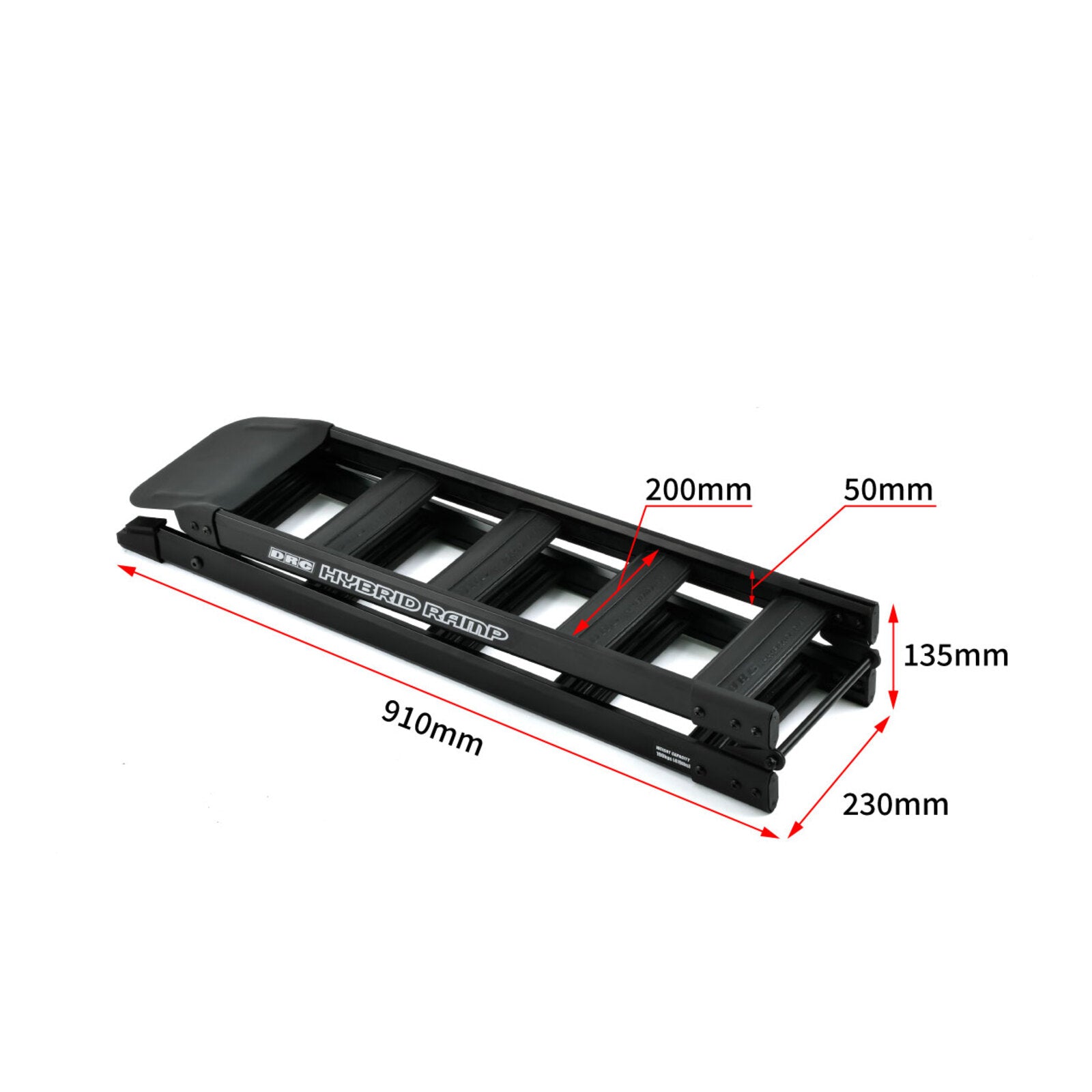 DRC Hybrid Ramp Folding 180cm - Black