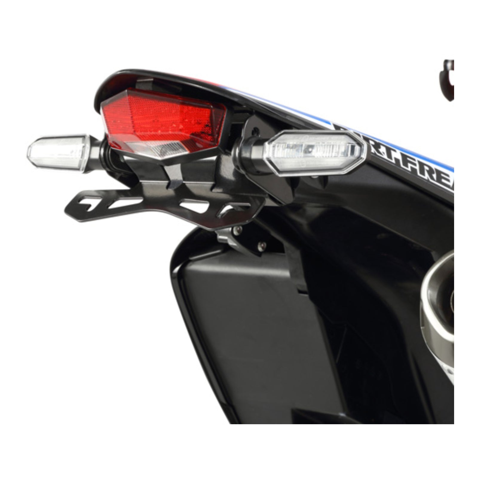 DRC Edge Tail Light Holder Kit - Red Lens - CRF250L/M/Rally '17-