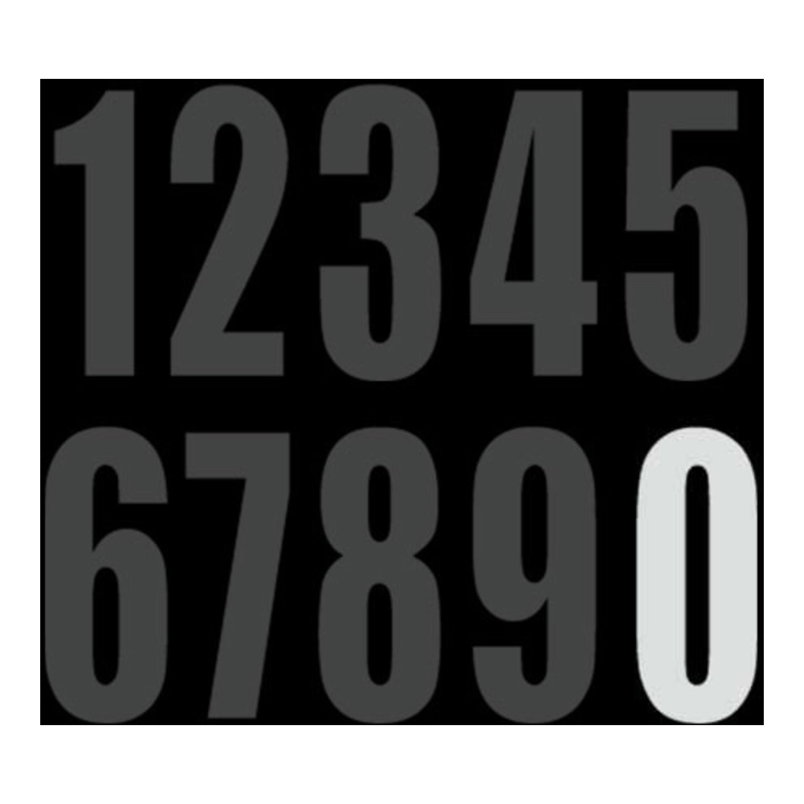 DRC Motion Standard Number MX3 White 0