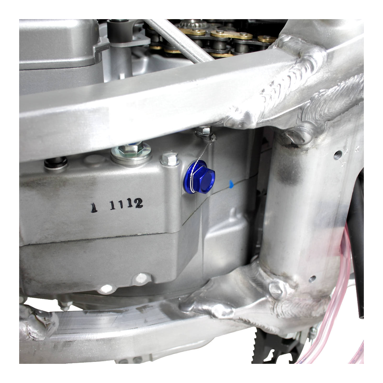 Zeta Magnetic Drain Bolt M12x1.25x10 - Blue