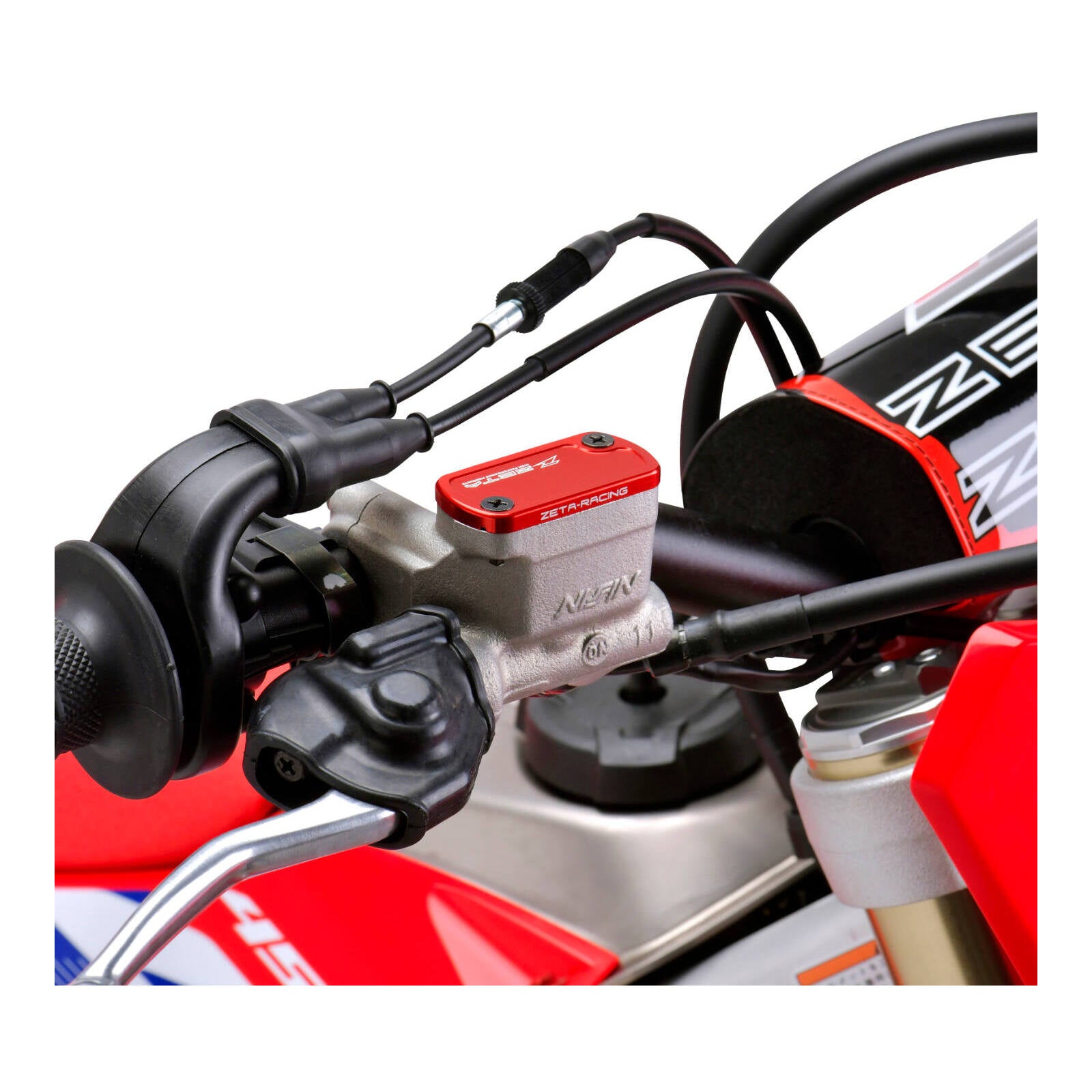Zeta Front Brake Reservoir Cover Honda CR/CRF, Kawasaki KX450