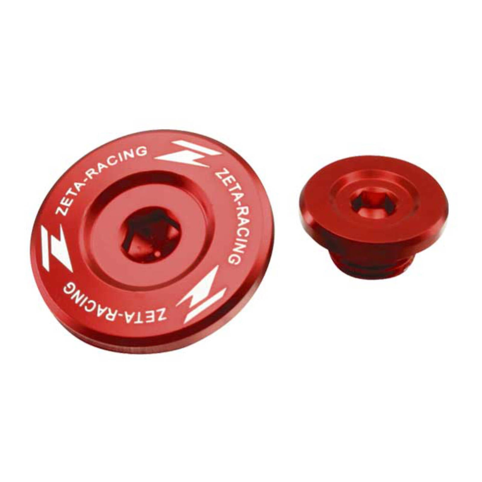 Zeta Engine Plugs Yamaha YZ250F '01-13, WR250R/X, TTR50 - Red