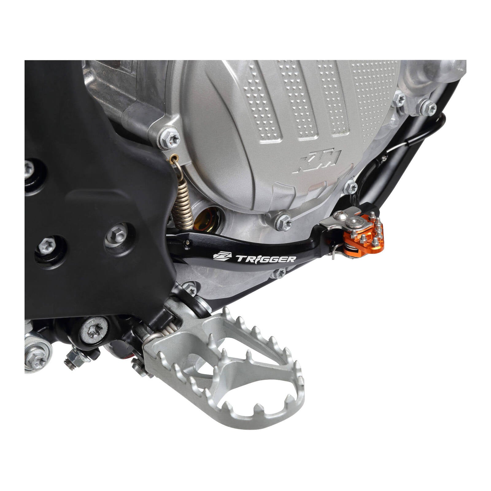 Zeta Trigger Brake Pedal KTM SX '16- Orange W/BEARING