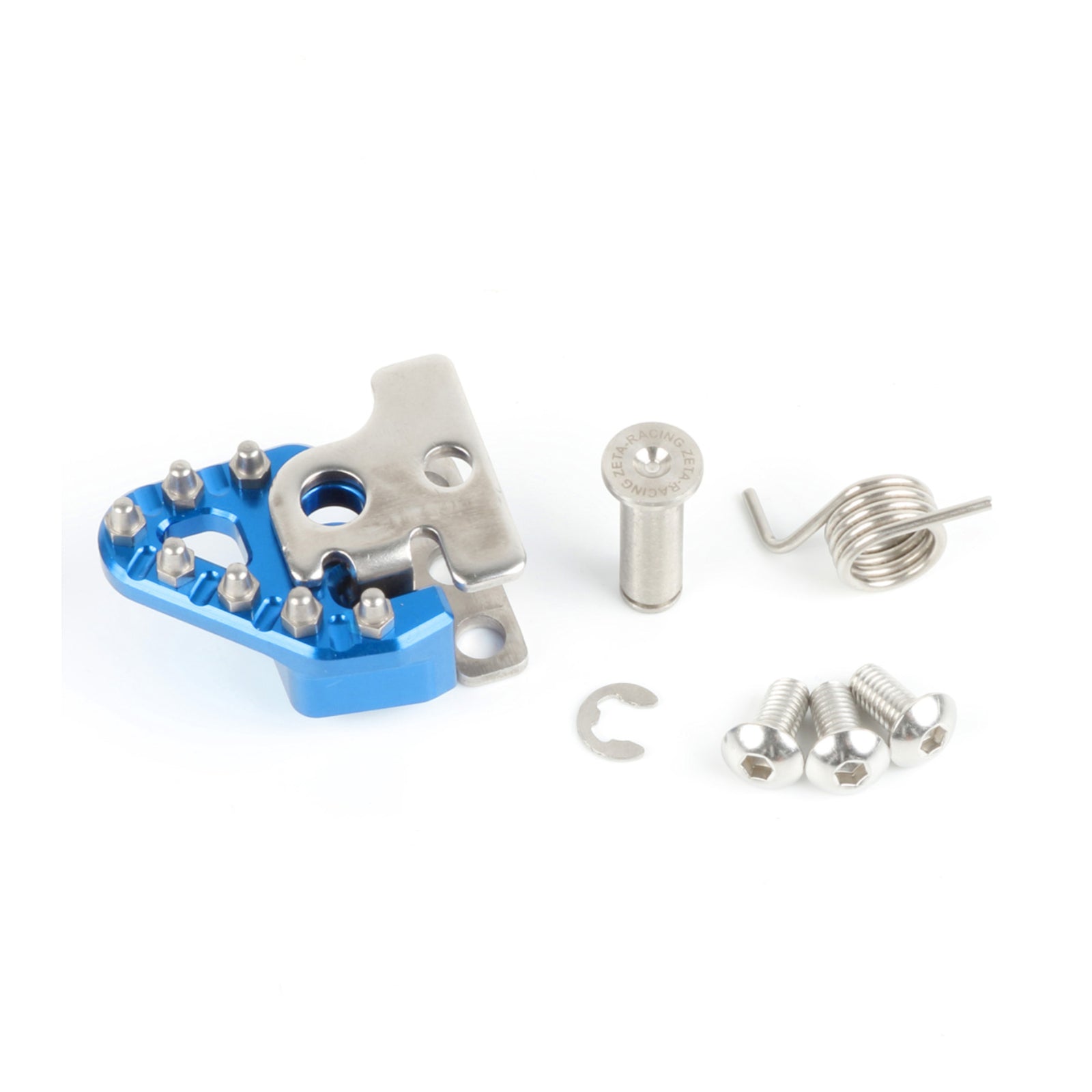 Zeta Trigger Brake Pedal Replacement Tip Set H-Blue