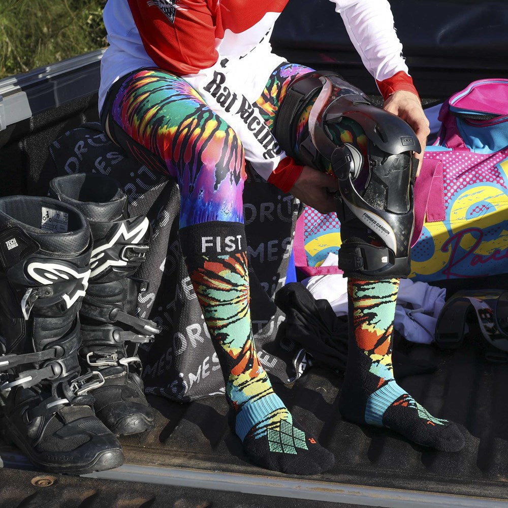 DYE TIE MOTO SOCKS