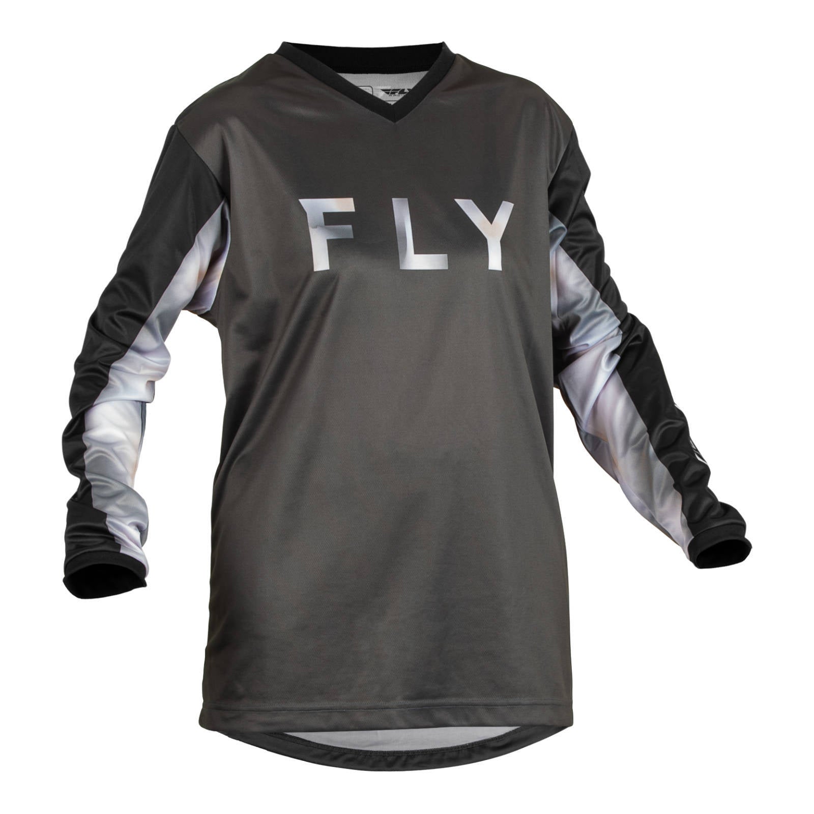 Fly Racing Ladies F-16 Jersey - Black / Grey