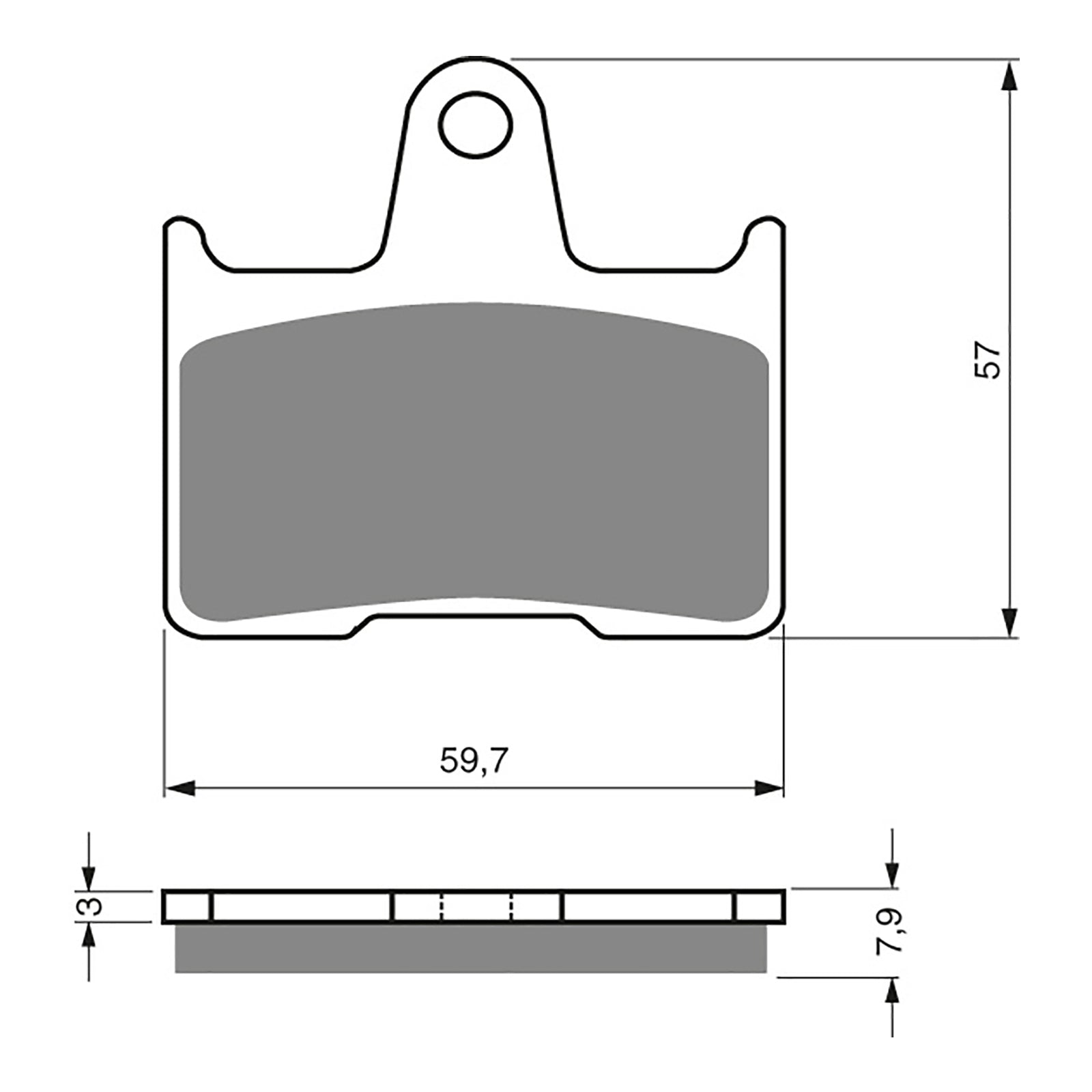 GOLDfren Brake Pads - S3 Sintered Sports