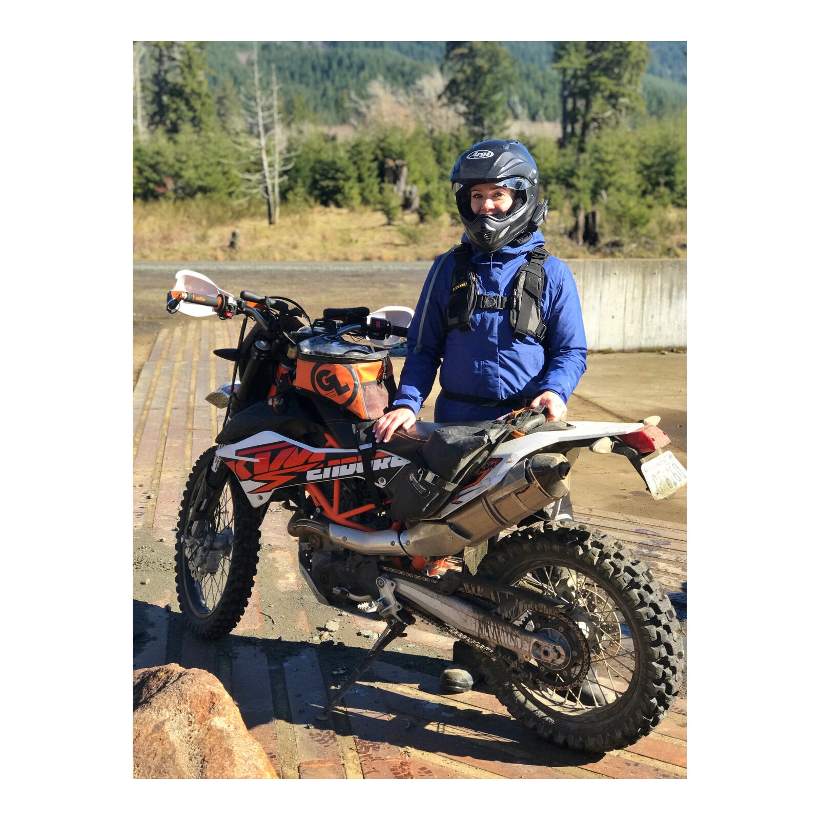 Giant Loop Fandango Tank Bag - Grey