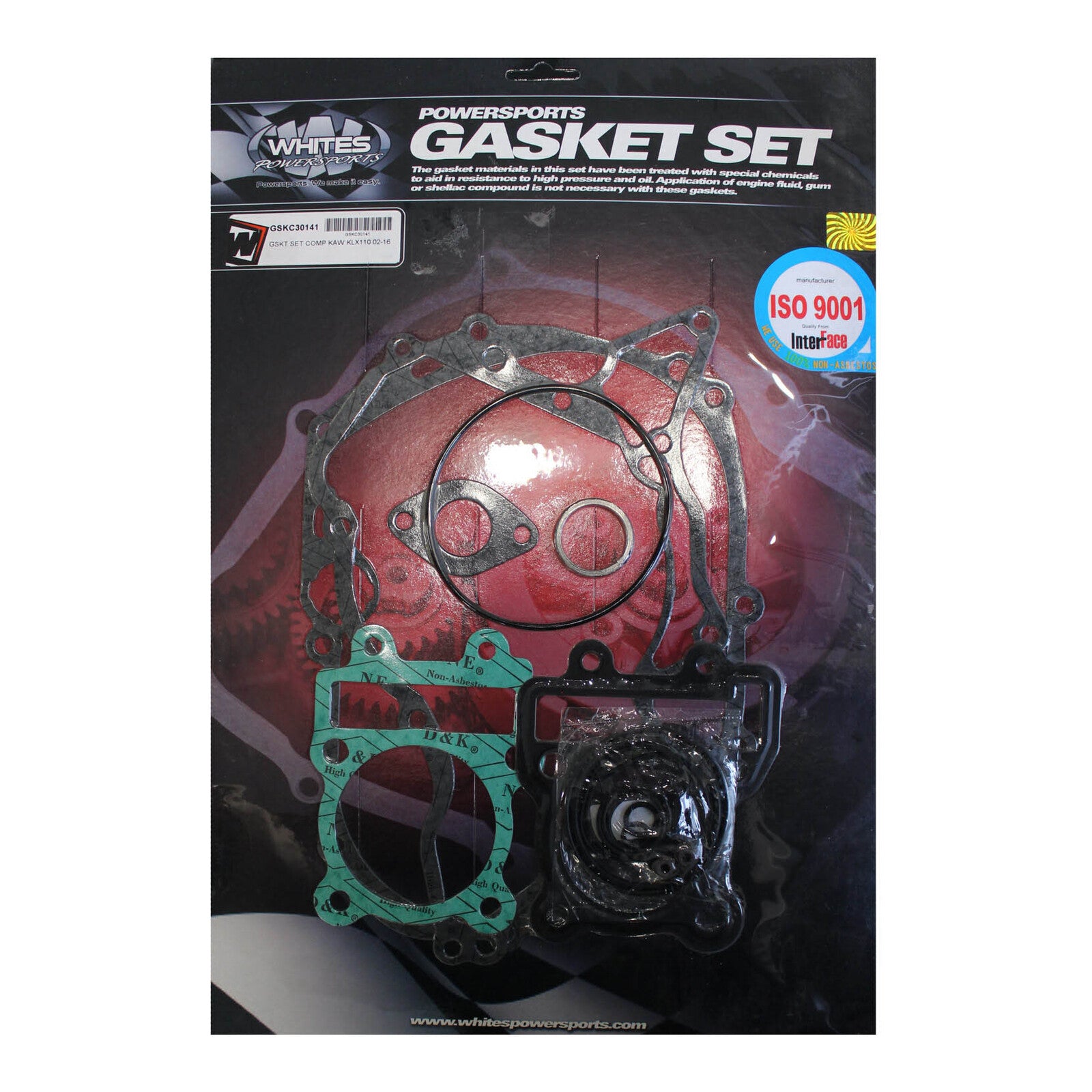 Whites Gasket Set - Complete for Kawasaki KLX110 ('02-'16)