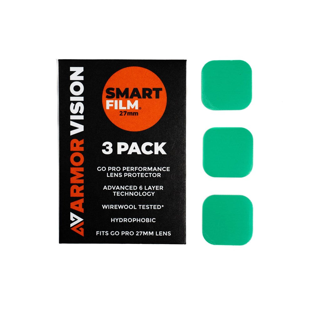 ARMOR VISION SMARTFILM FOR GO PRO 27MM (PACK OF 3)