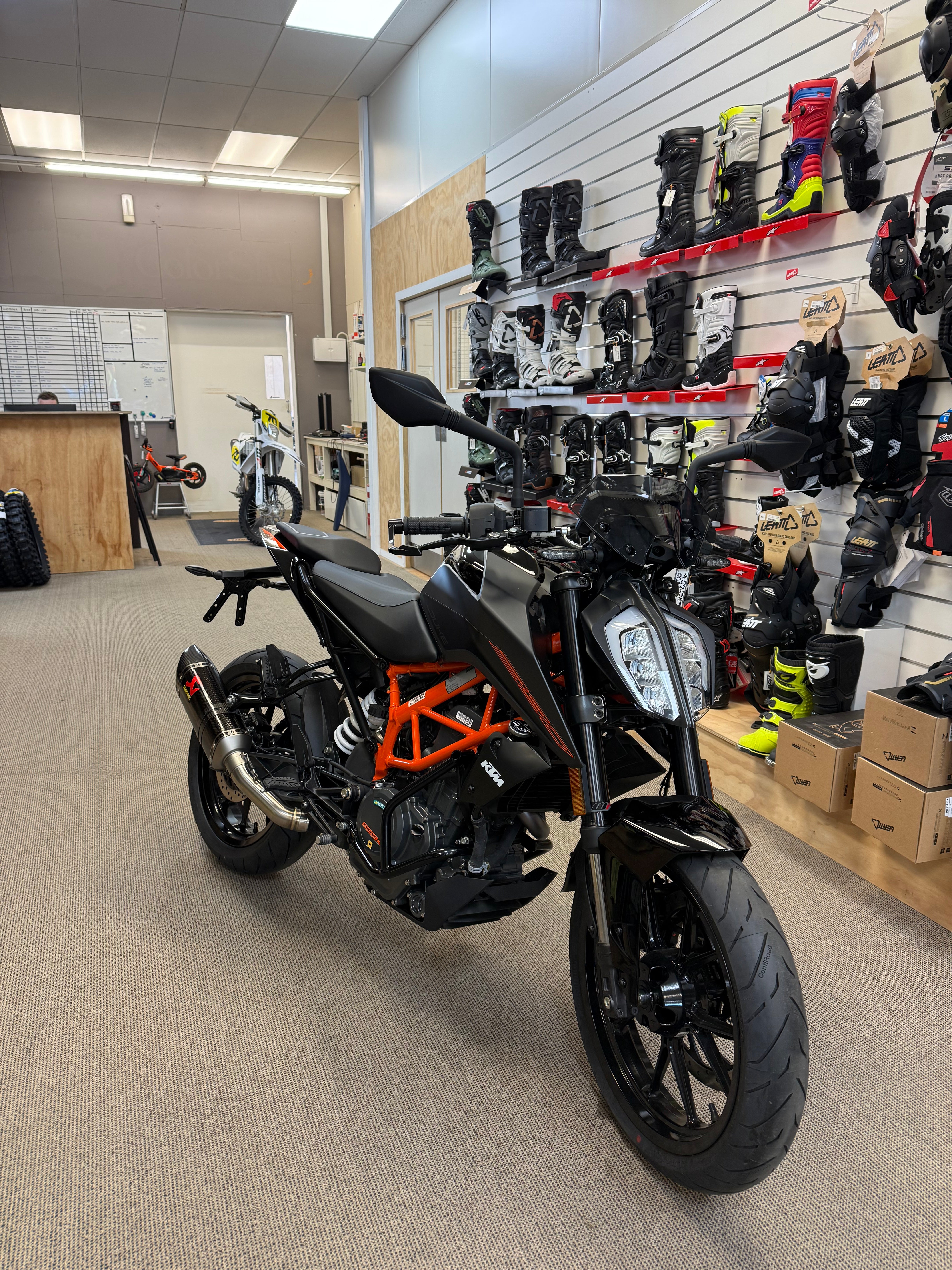 KTM 390 DUKE 2023 GREY - Loaded With Accessories