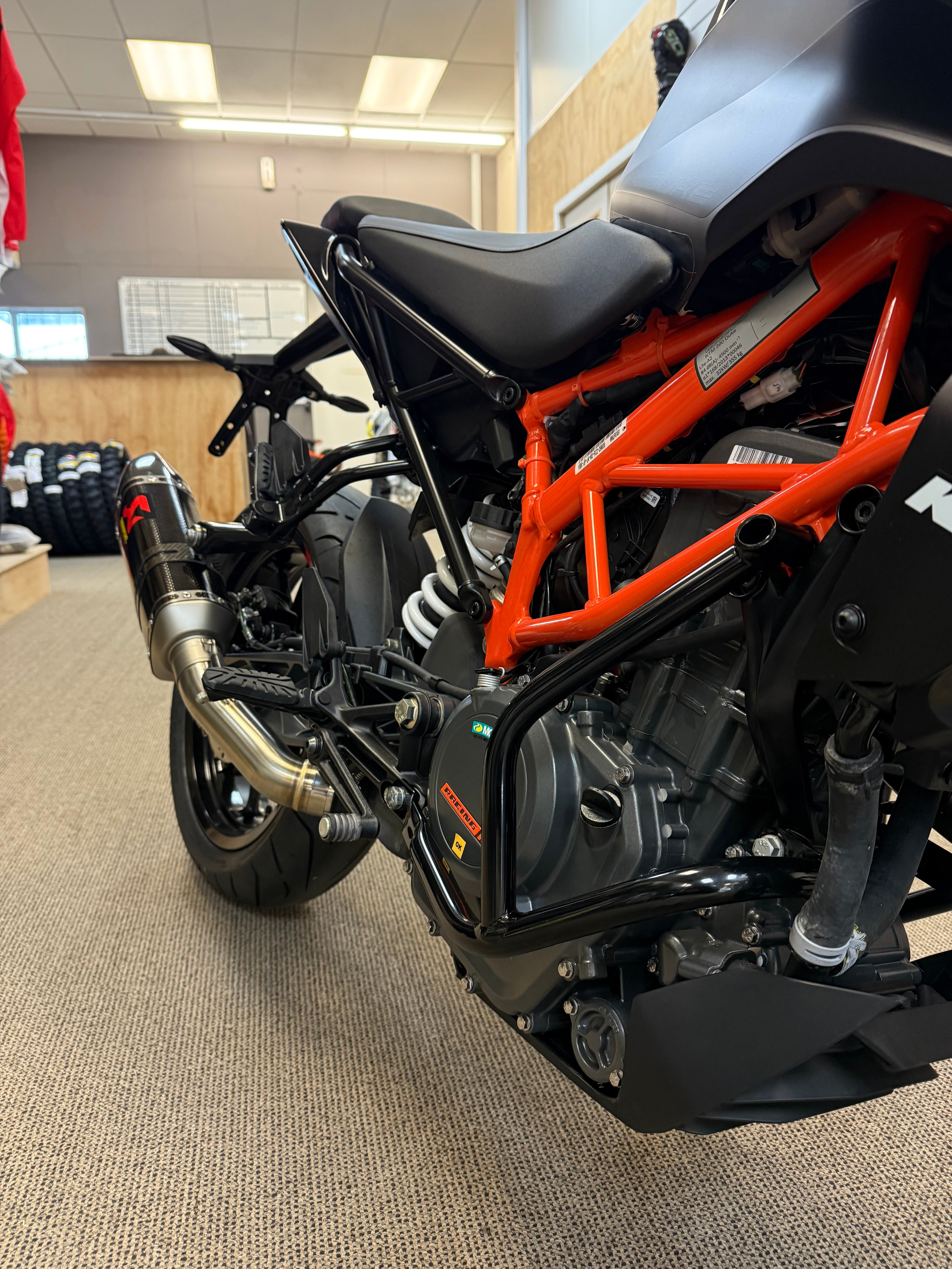 KTM 390 DUKE 2023 GREY  - Loaded With Accessories