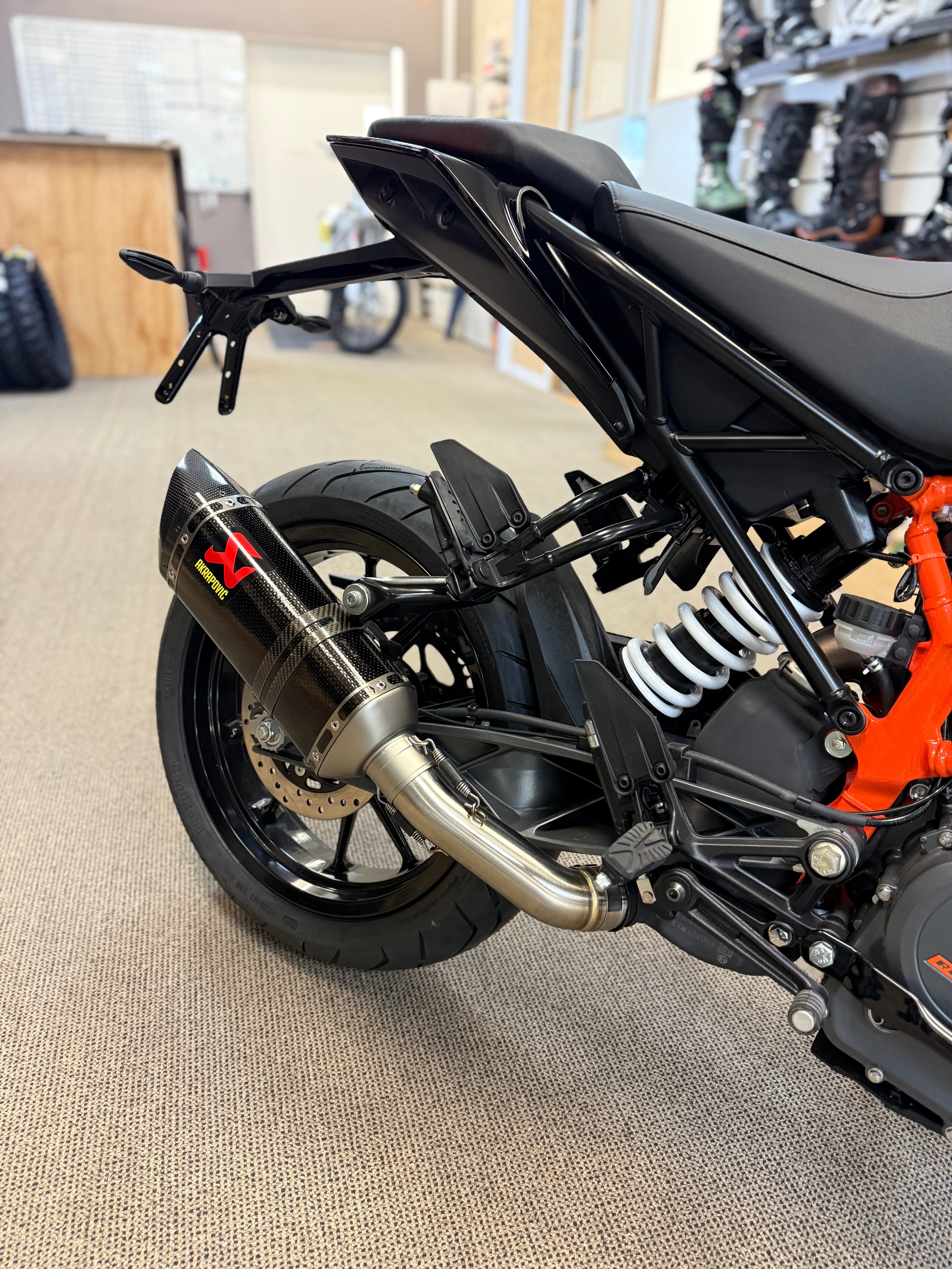 KTM 390 DUKE 2023 GREY  - Loaded With Accessories