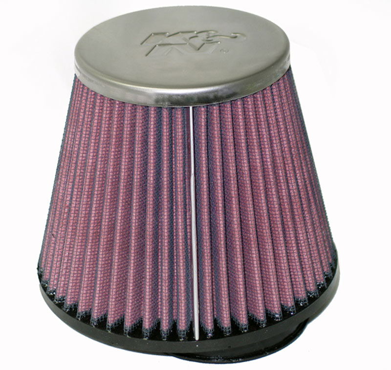 K&N Universal Air Filter Chrome, 60mm Flange