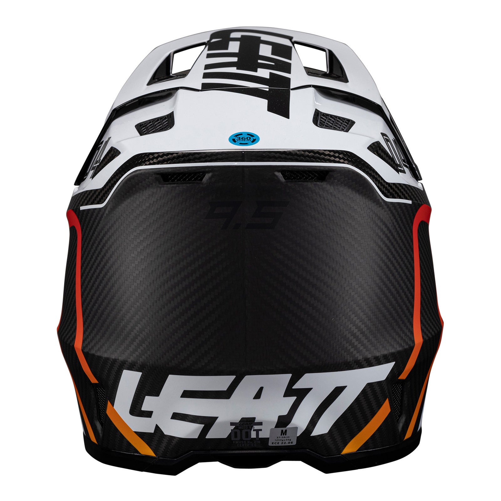 Leatt 2025 9.5 Helmet Kit - Carbon / White