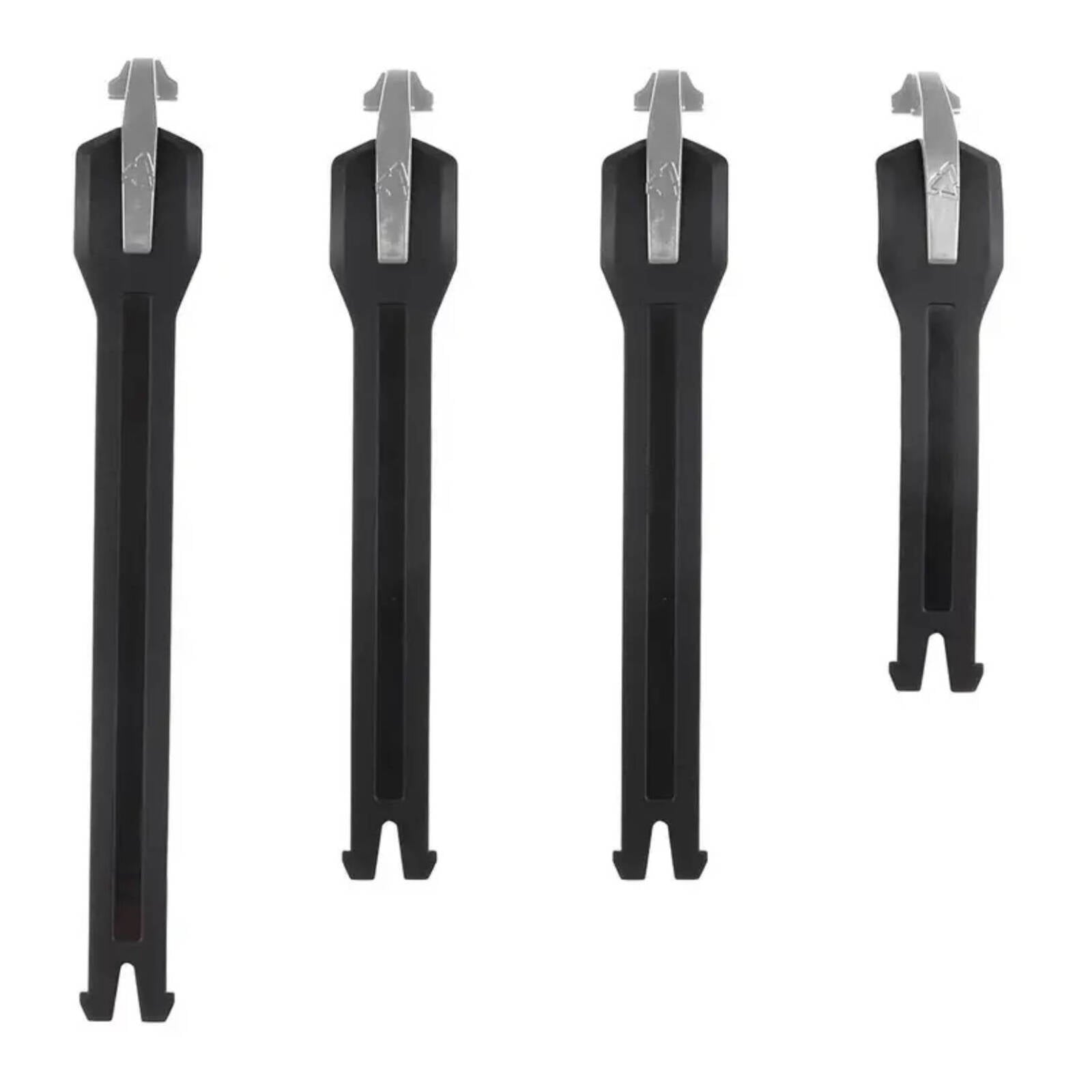 LEATT BOOT STRAP KIT GPX 4.5 / 5.5 FLEXLOCK 4-pcs BLK
