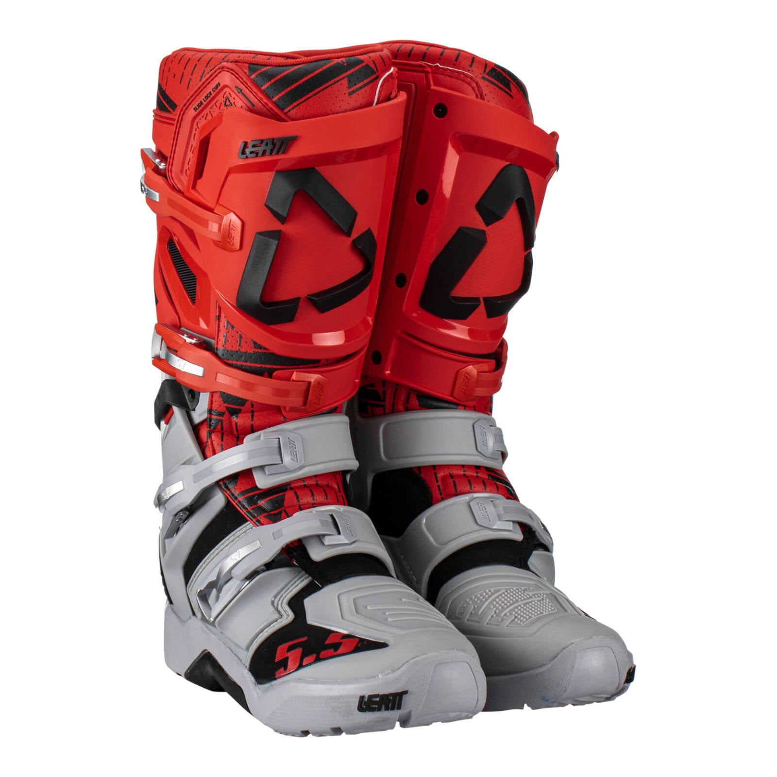 Leatt 5.5 FlexLock Enduro - Red / Grey