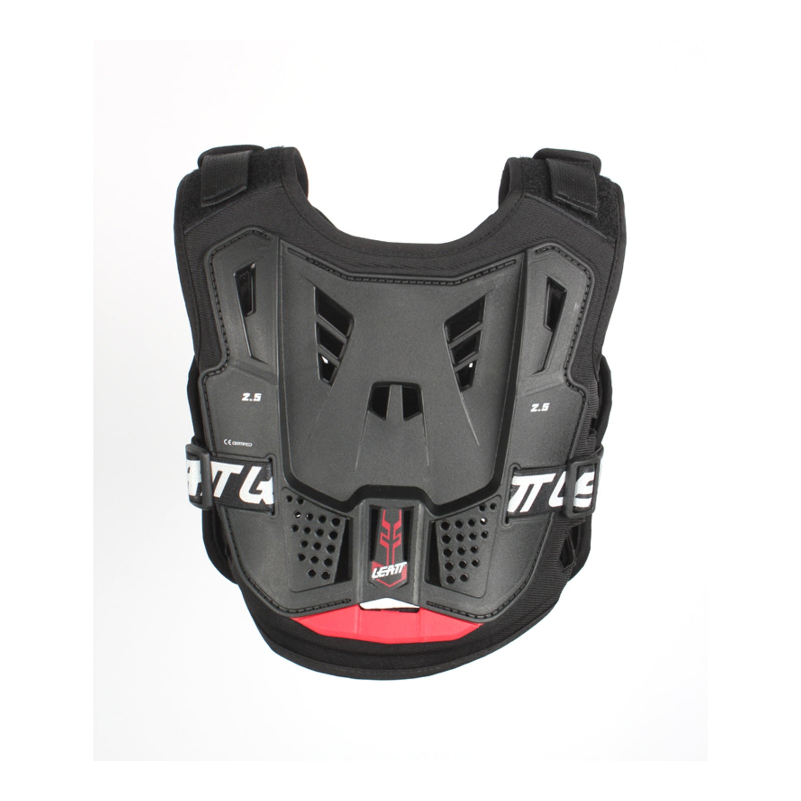 Leatt 2.5 Kids Chest Protector - Black / Red (110-134cm)
