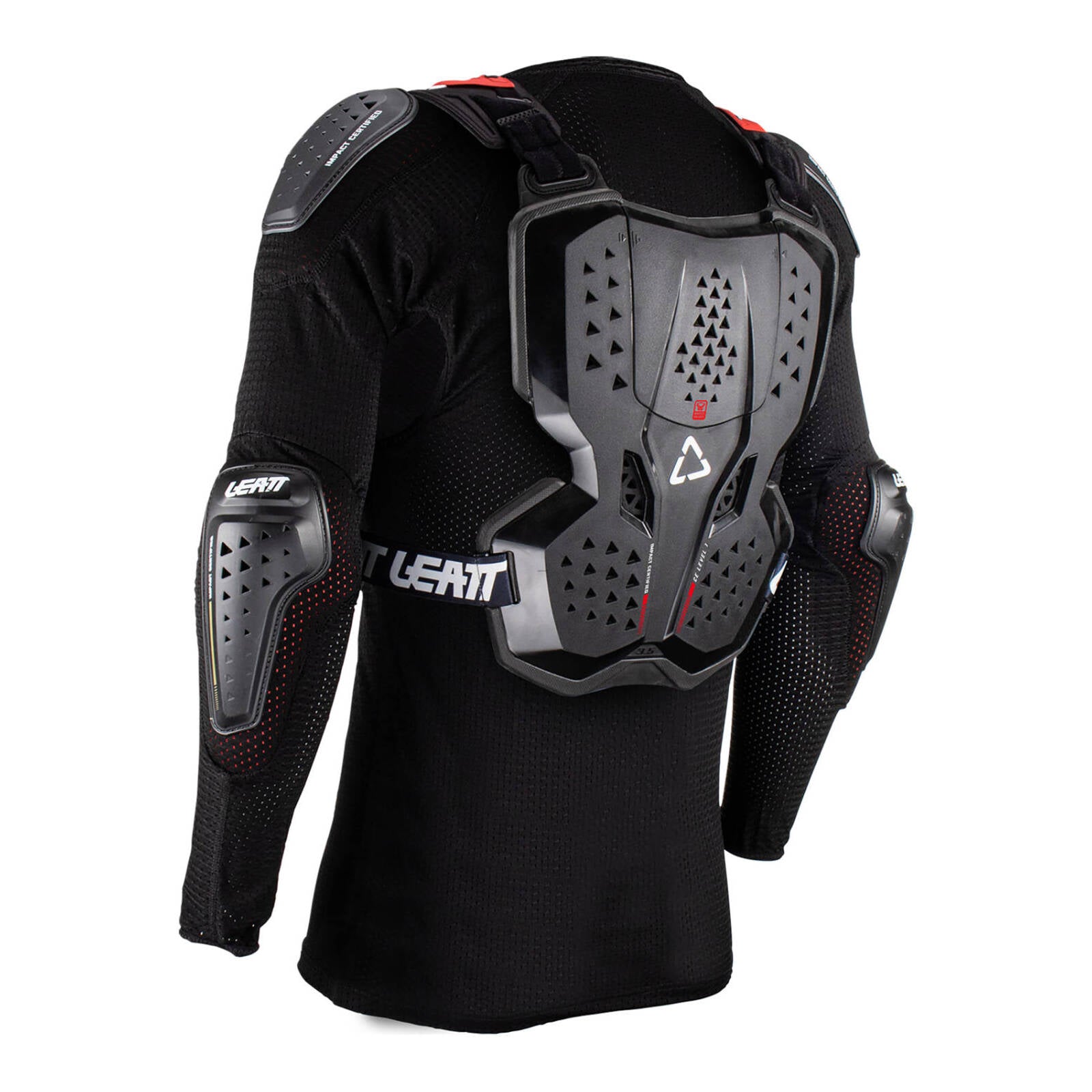 Leatt 3.5 Junior Body Protector - Black / Red