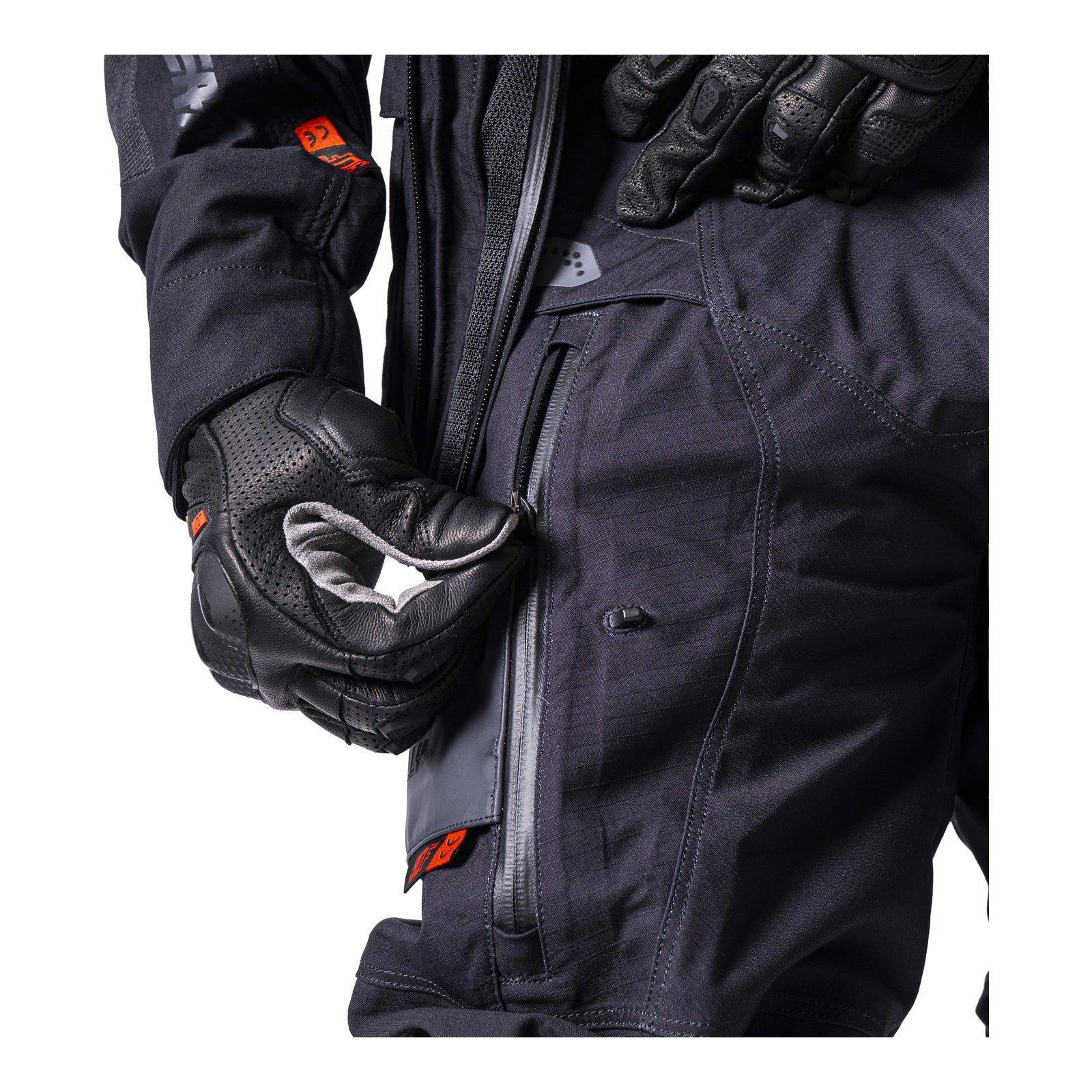 Leatt 7.5 ADV Rally HydraDri Pant - Stealth Black / Grey